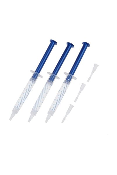 WhiteLight Talay Teeth Whitening Kit 3 Pcs. Gel Peroxide & Teeth Whitener Blue Led Light