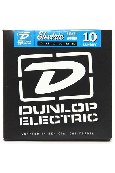 Jim Dunlop Den1052 Nickel Wound Lt Heavy Electric Guitar String (10-52)