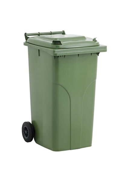 Detay Yeşil Çöp Konteyner 120 Lt Temizlik