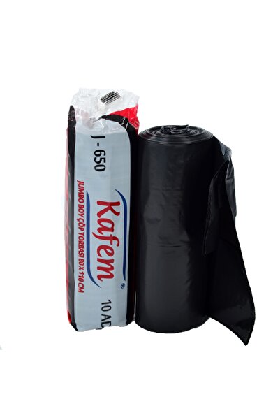 KAFEM Jumbo 650 Gram Çöp  Poşeti  80 X 110 cm Koli İçi 200 Adet