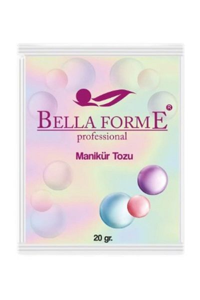 BELLA FORME بودرة مانيكير 40 جرام*25 قطعة