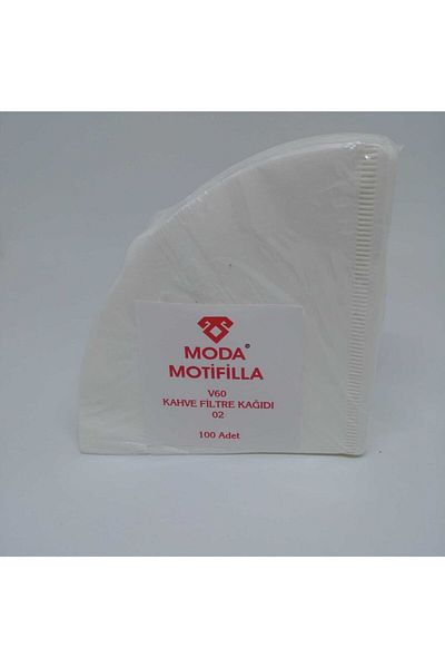 MOTİFİLLA V 60 Coffee Filter Paper ''' 100Pcs '''