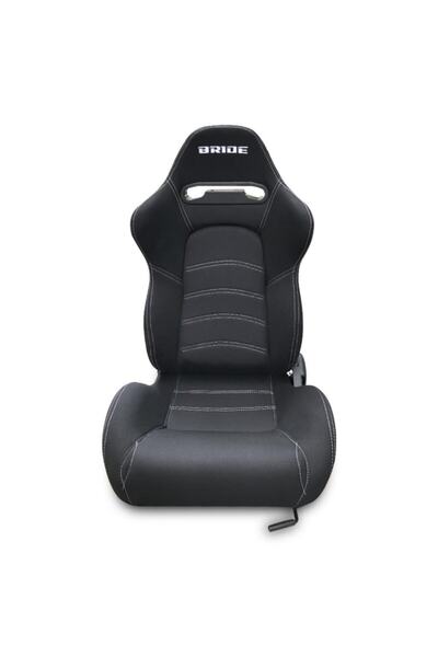 FRT Ottoman Spor Koltuk Bride Kumaş Yarış Koltuğu Siyah Beyaz Dikişli 1 Takım...