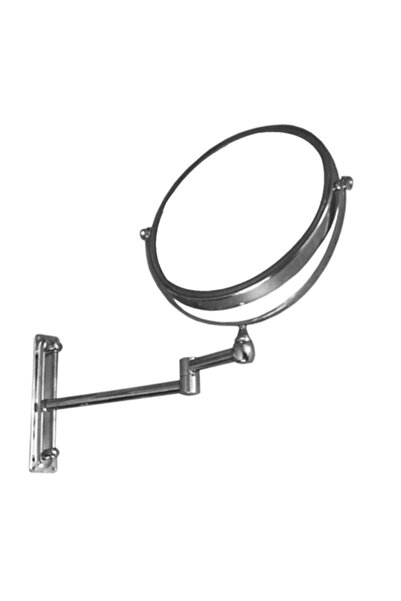 Tema Marka Mafsallı Büyüteçli Makyaj Aynası Paslanmaz Krom