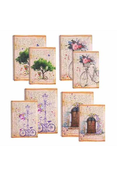 KESKİN COLOR Lettre 17x22 100 Sheets Lined Notebook