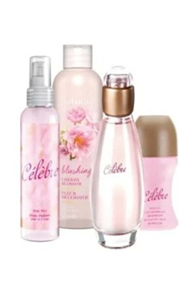 AVON Celebre Edt 50 Ml Kadın Parfüm Vücut Losyonlu 4'lü Set