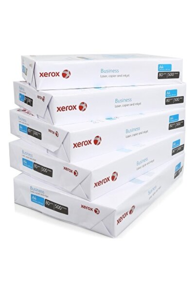 Xerox ورق نسخ مقاس A4 80 جم/م2 - 2500 قطعة (5 عبوات)