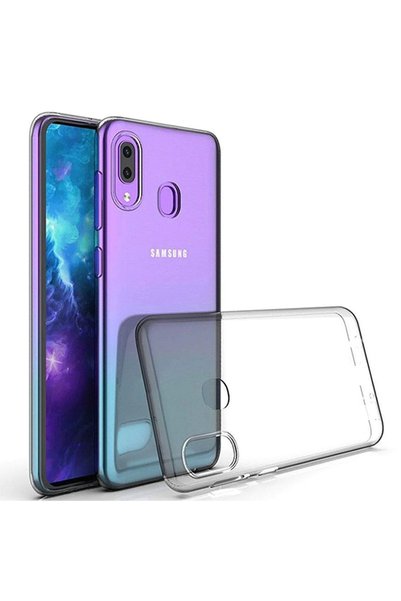Molly Galaxy A20S Compatible Transparent Silicone Case