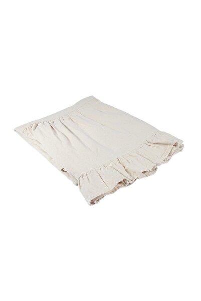 cotton maison Natural Curtain Rustic Pleated Vintage 240x185 Cm