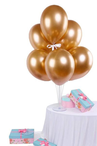 Partifabrik Хром Gold Balon Demeti - Стенд
