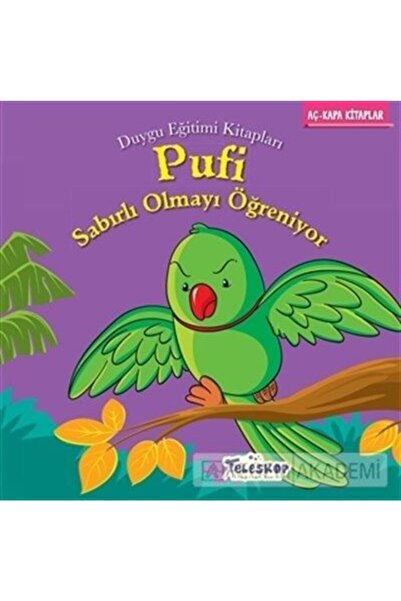 Türk Dil Kurumu Yayınları Pufi Sabırlı Olmayı Öğreniyor - Duygu Eğitim Kitapl...