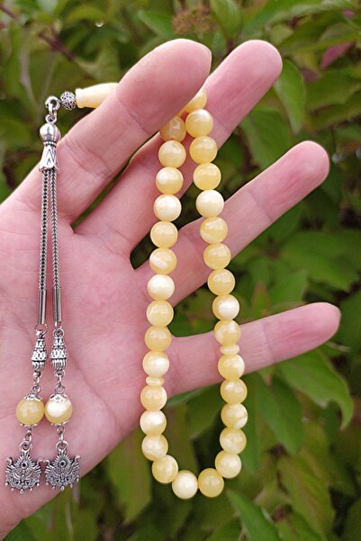 Vip Kehribar 8*8 Mm Globe Wrist Length Beirut Drop Amber Prayer Beads Powder ...