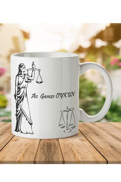 MET DESİGN Lawyer Mug Porcelain Mug Cup