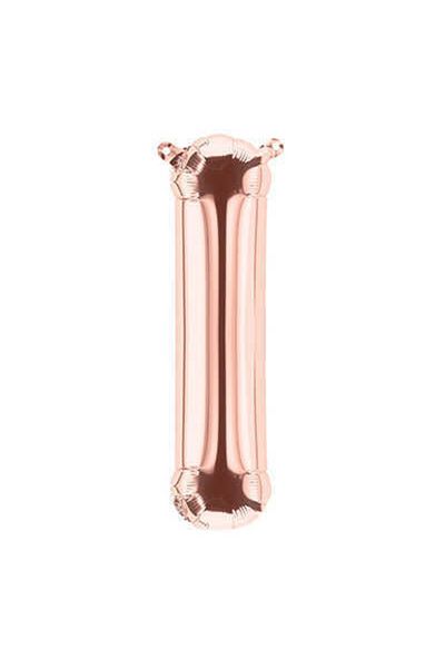 Deniz Party Store Rose Gold Foil Balloon 36 - 40 cm (I) Letter