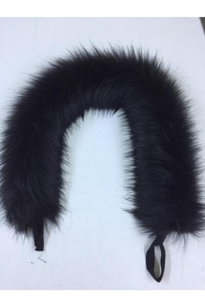 kurkyaka Kürk Kapşon Kenarı Kürk Şerit