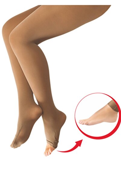 Dore Women's Skin Open Toe Pantyhose Ablution Socks