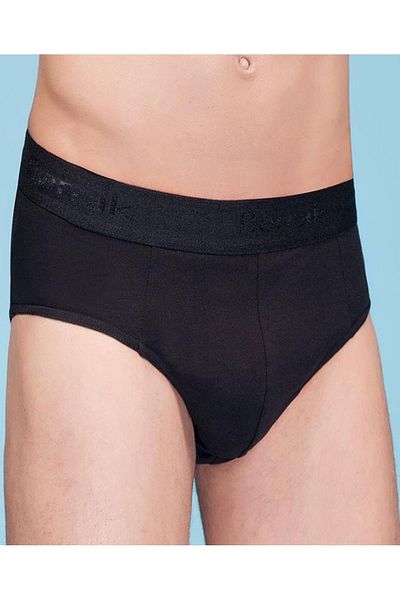 Berrak Ανδρικό Μαύρο Πακέτο 3 1071 Lycra Slip