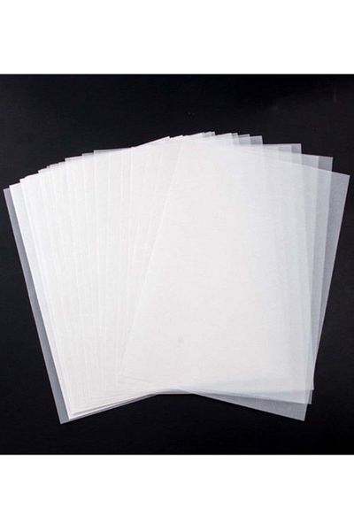 DERELİ MATBAA Sketch Tracing Paper 90-95 GrA4 (21X29.7CM) 100 Pieces