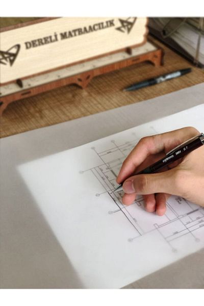 DERELİ MATBAA Sketch Tracing Paper 90-95 GrA4 (21X29.7CM) 100 Pieces