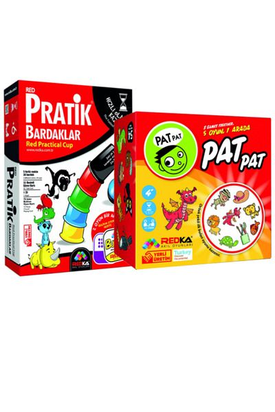 Redka Akıl Oyunları Pat Pat Game - Practical Cups