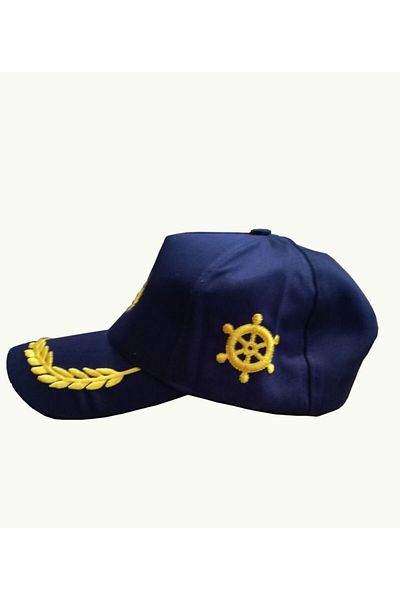 Depolife Unisex Navy Blue Embroidered Hat