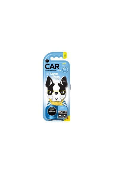 Car Air Freshener Love Pets Bulldog (ocean Calm)