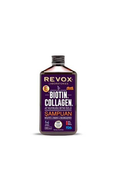 Revox Biotin Collagen At Kuyruğu Bitki Özü Onarıcı Şampuan