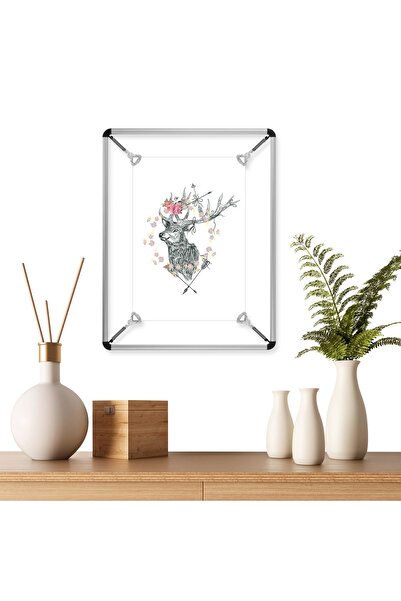 Tilki Dünyası Decorative Wall Frame Set Model 004