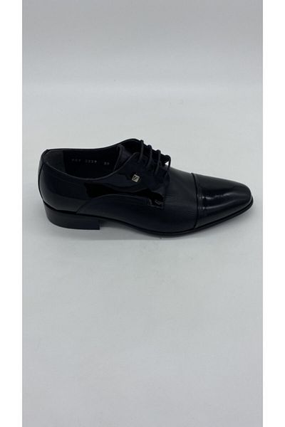 Fosco Men's Black Classic Shoes 2239