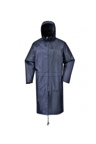 PORTWEST Unisex Lacivert Uzun Yağmurluk