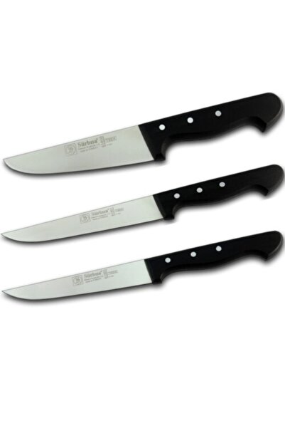 Sürbisa Kasap & Mutfak & Et Doğrama Pimli Bıçak Seti 61010