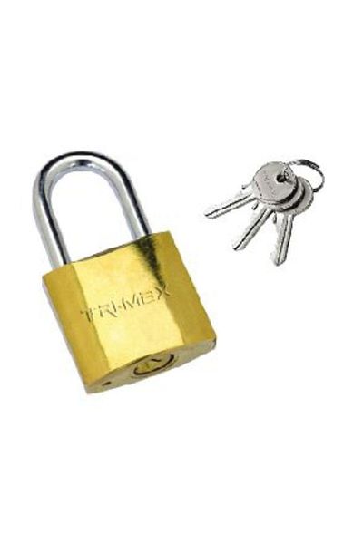 Baytec 50 Mm Yellow Padlock