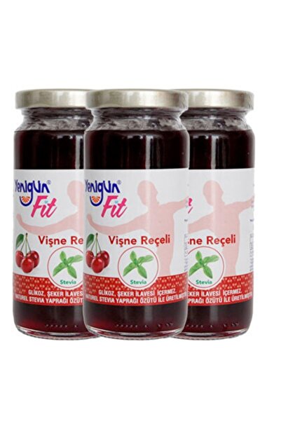 Yenigün Fit Vişne Reçeli 280 gr