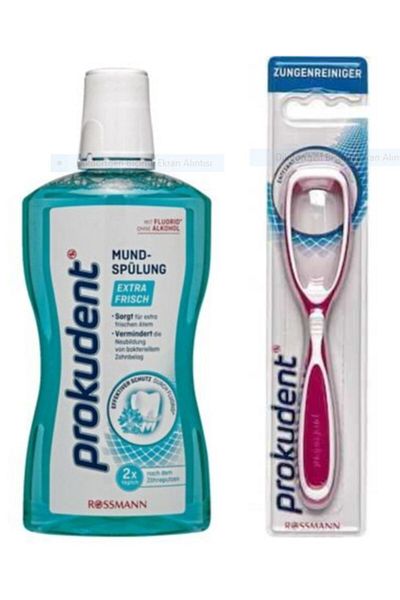prokudent Tongue Cleaner and Oral Care Water
