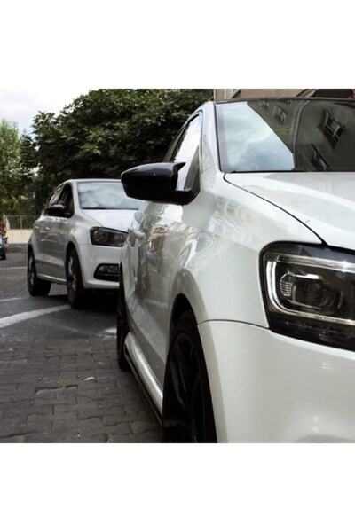 Carmind Vw Polo Batman Yarasa Ayna Kapağı Piano Black 2010-2017
