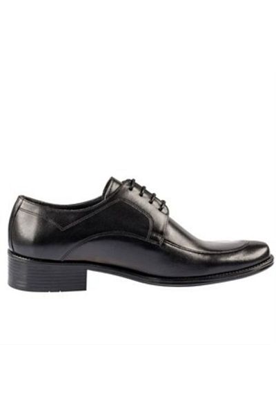 Fosco Men's Black Lace-Up Shoes 3568