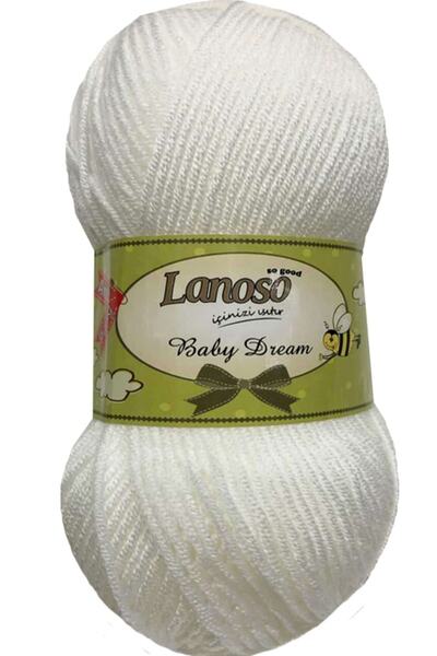 Lanoso Beyaz İp 3 Adet