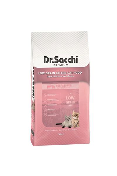 Dr Sacchi Dr Sacchi Premium Dusuk Tahilli Yavru Kedi Mamasi 10 Kg Trendyol