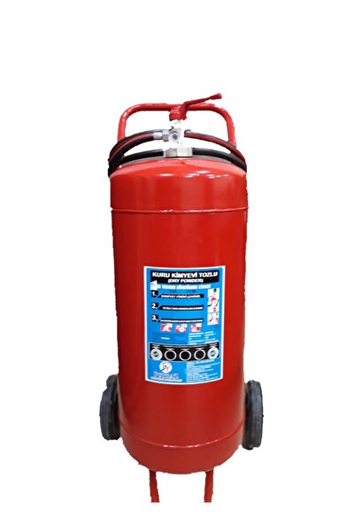 POYRAZ 50 kg Abc Tozlu Kuru Kİmyevİ Tozlu Yangın Tüpü