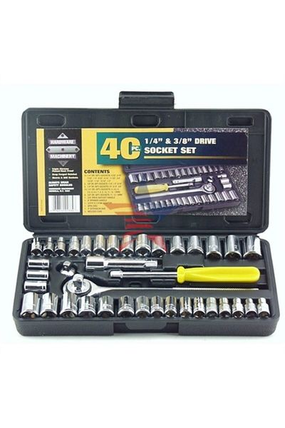 Aiwa Mastercare 40 Piece Ratchet Socket Set with Special Bag424407