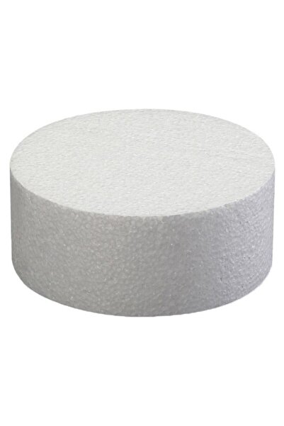 Strafor Sepeti Çap 25 X 15 Yükseklik Pasta Maket Pasta Altlık Maket