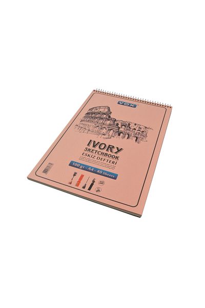 VOX A4 Sketchbook Sketchbook Ivory 100 Gr40 Sheets (220-17)