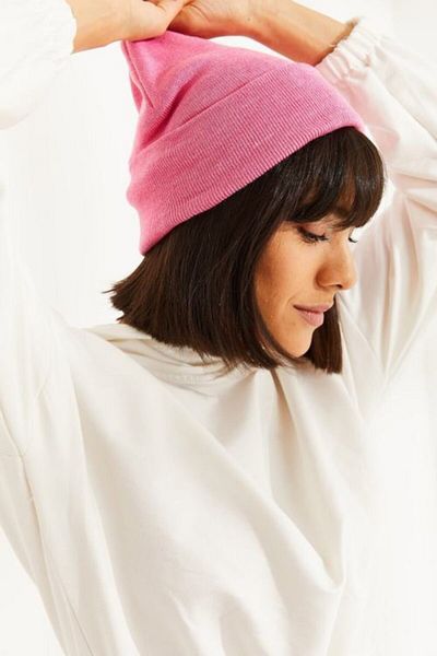 Makro Optik Pink Beanie Unisex