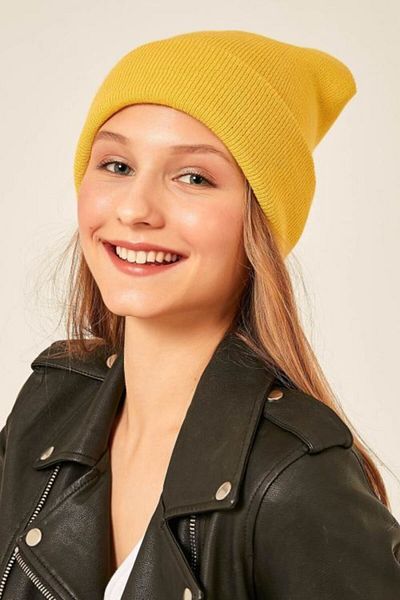 Makro Optik Yellow Beanie Unisex
