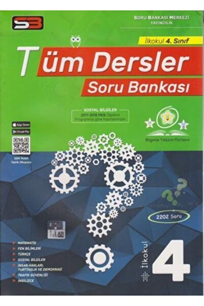 Sbm Yayıncılık Sbm Yayınları 4. Sınıf Tüm Dersler Soru Bankası