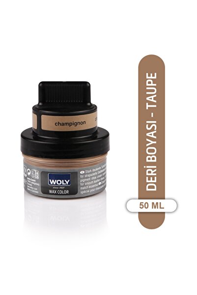 Woly Deri Boyası Wax (Taupe Renk) 50 ml.