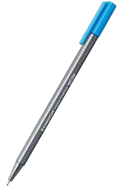 Staedtler 334-63 Trıplus Okyanus Mavisi Üçgen Fınelıner Kalem