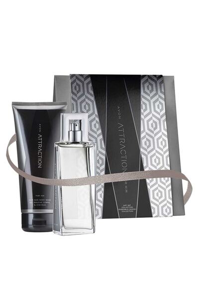 AVON Attraction Edt 75 ml Erkek Parfümü Seti  5050136159535