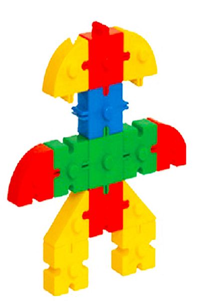 DEDE Smart Block 80 Pieces Lego - in Special Storage Container 03142