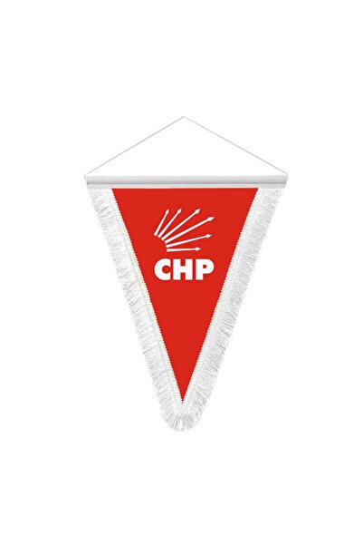 Genel Markalar Cumhuriyet Halk Partisi Chp Üçgen Flama Bayrak